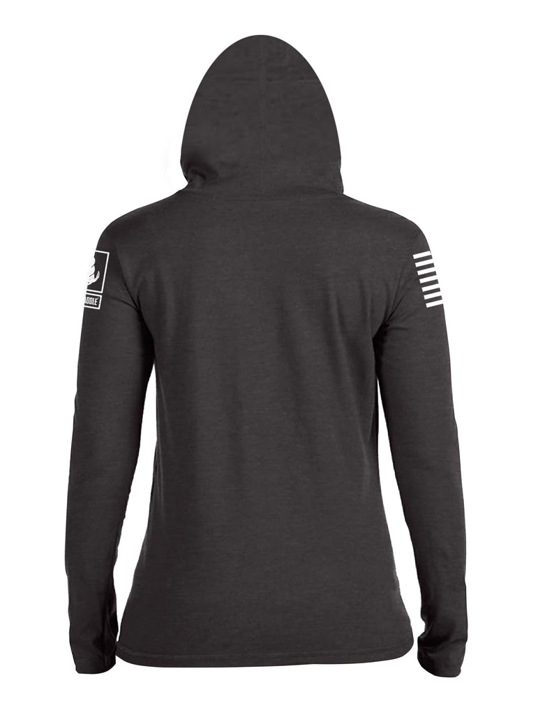 Battleraddle FedUp Womens Cotton Thin Lightweight Hoodie