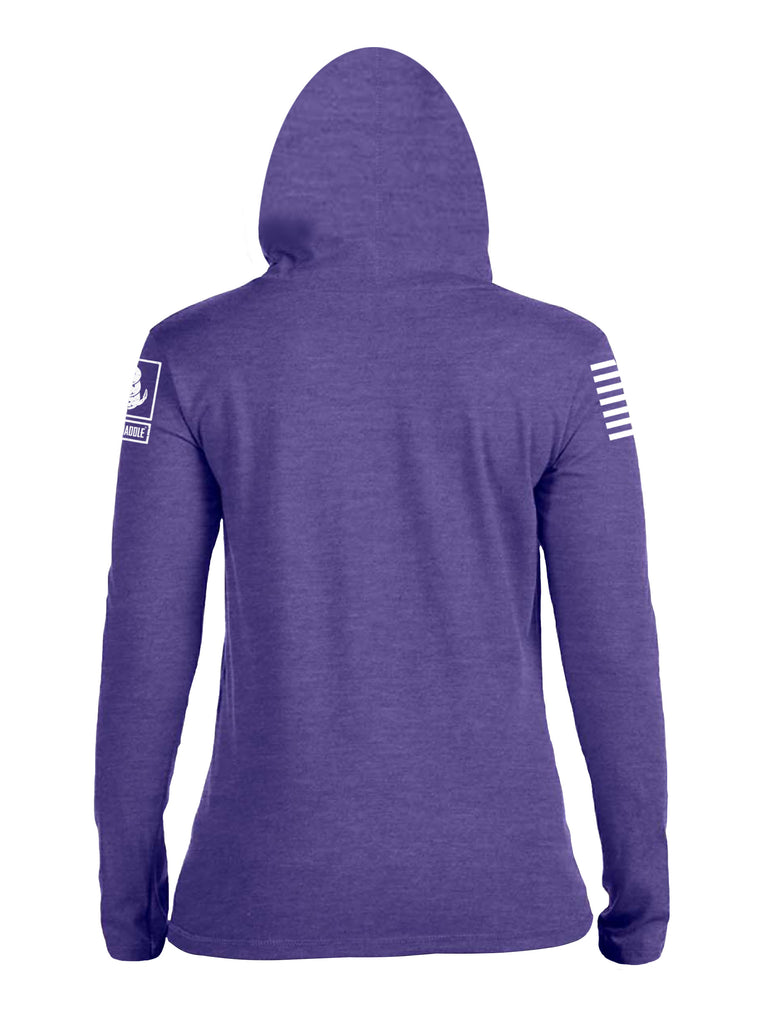 Battleraddle Battle King Womens Thin Cotton Lightweight Hoodie - Battleraddle® LLC
