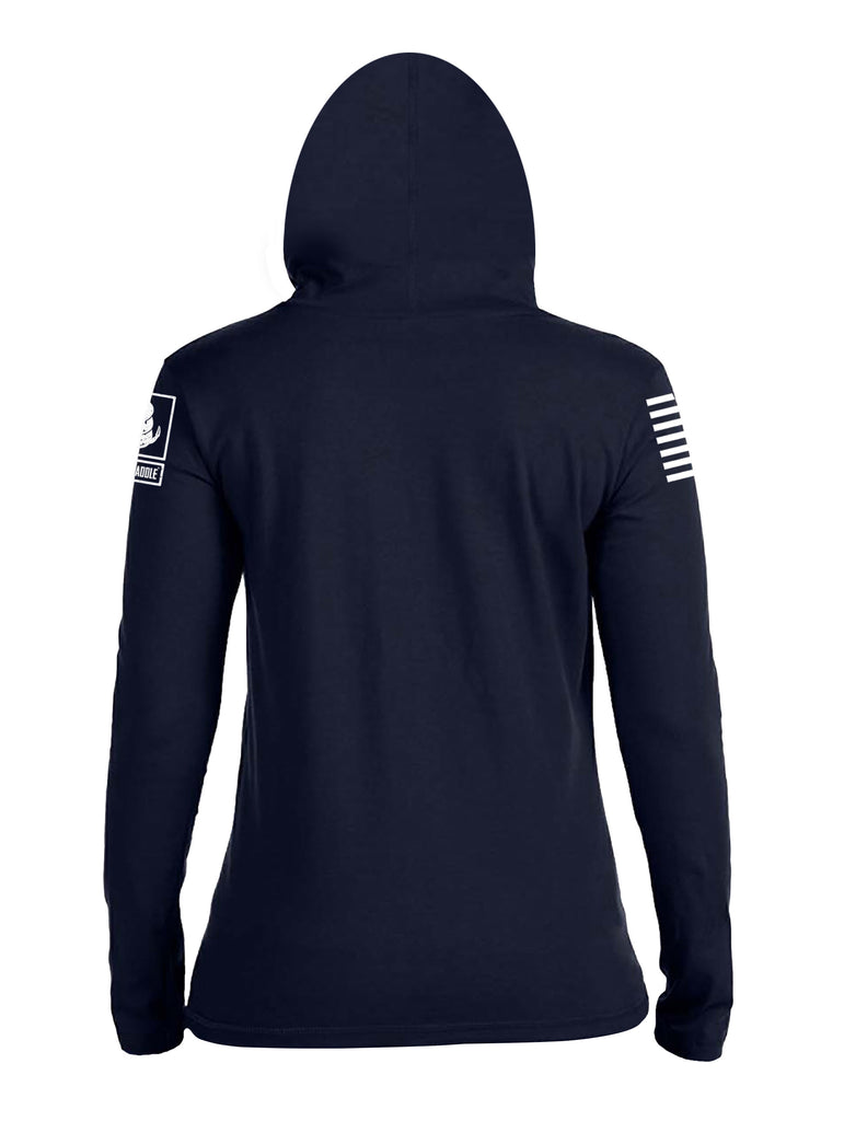 Battleraddle Ammo Can Pump'n Shells Womens Thin Cotton Lightweight Hoodie - Battleraddle® LLC