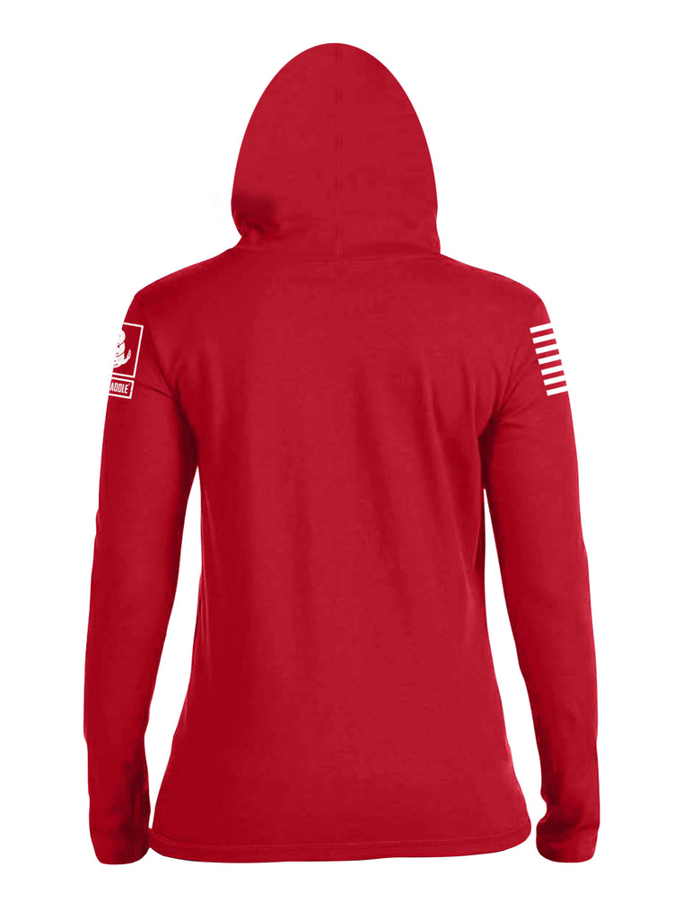Battleraddle Battle King Womens Thin Cotton Lightweight Hoodie - Battleraddle® LLC