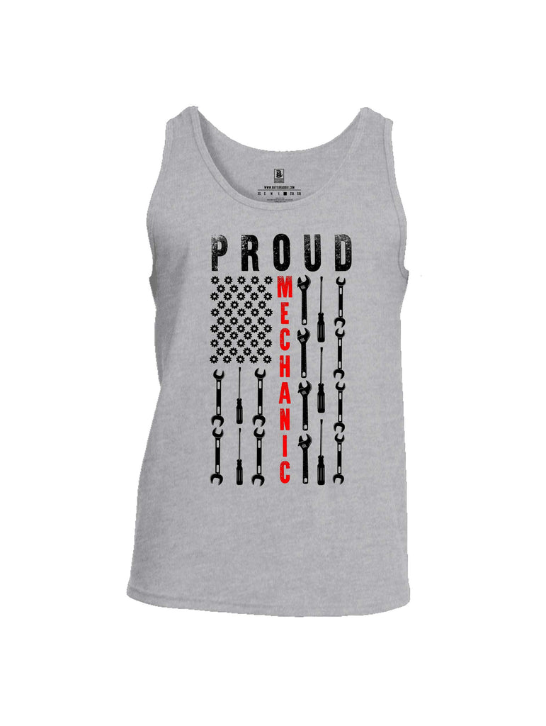 Battleraddle Proud Mechanic Mens Cotton Tank Top