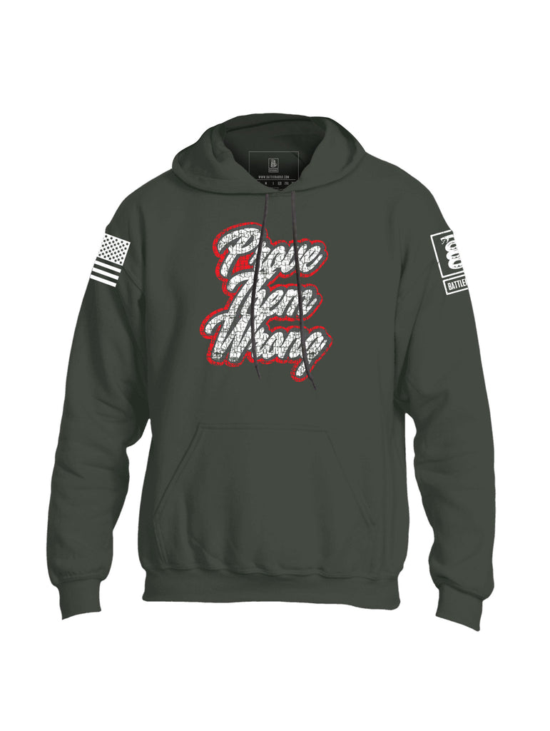 Battleraddle Prove Them Wrong Mens Blended Hoodie With Pockets