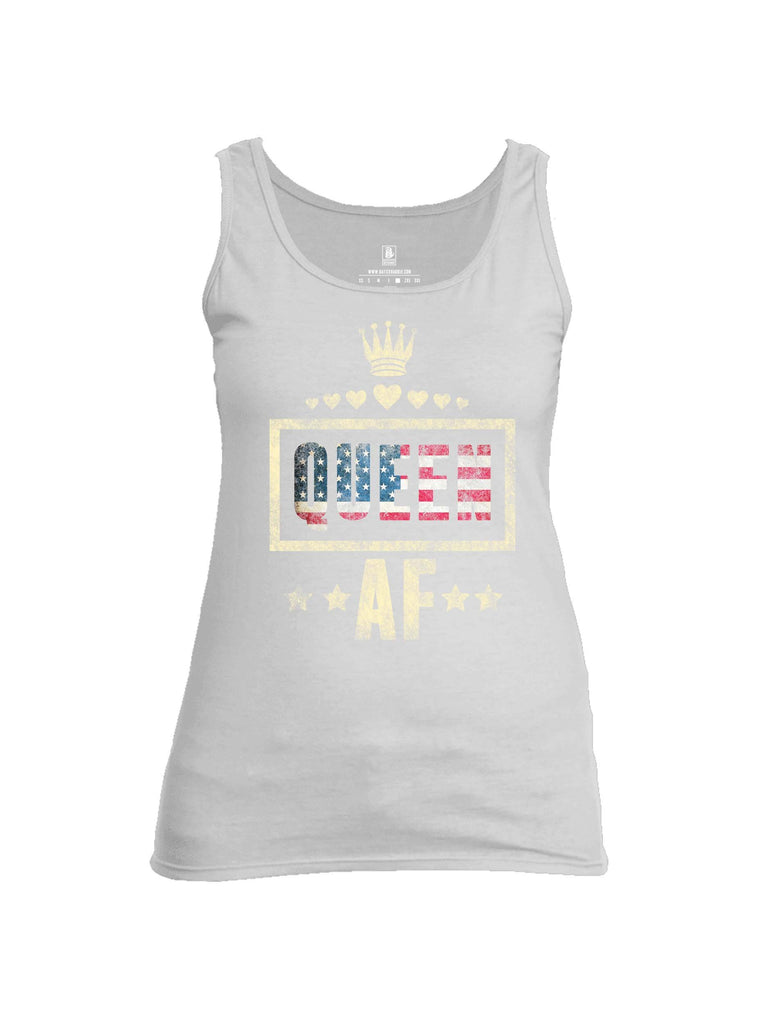 Battleraddle Queen AF Womens Cotton Tank Top