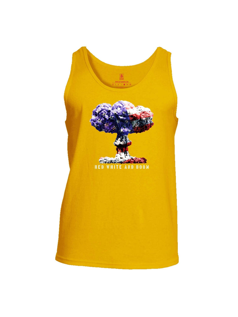 Battleraddle Red White And Boom Mens Cotton Tank Top shirt|custom|veterans|Apparel-Mens Tank Top-Cotton