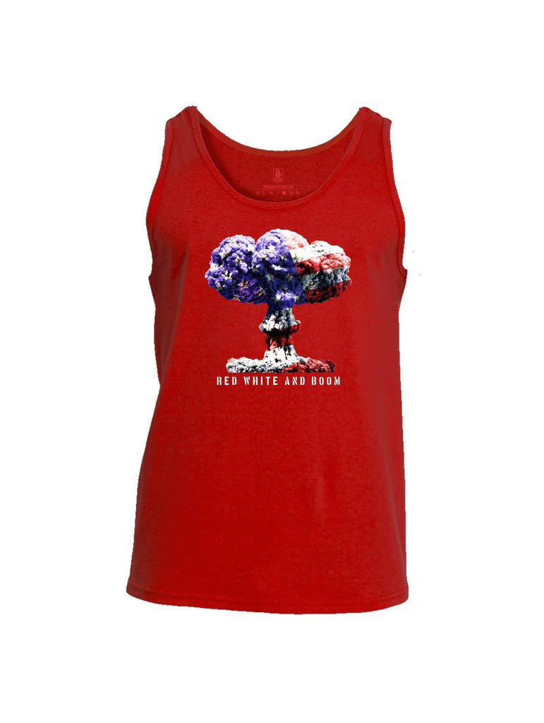 Battleraddle Red White And Boom Mens Cotton Tank Top shirt|custom|veterans|Apparel-Mens Tank Top-Cotton