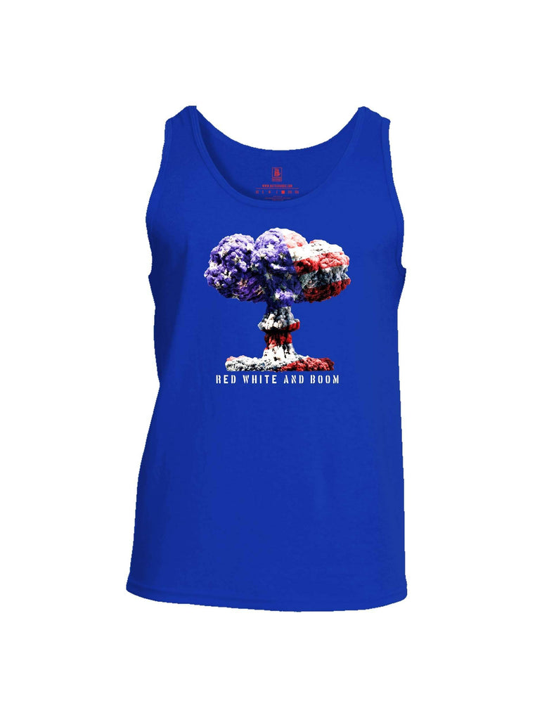 Battleraddle Red White And Boom Mens Cotton Tank Top shirt|custom|veterans|Apparel-Mens Tank Top-Cotton