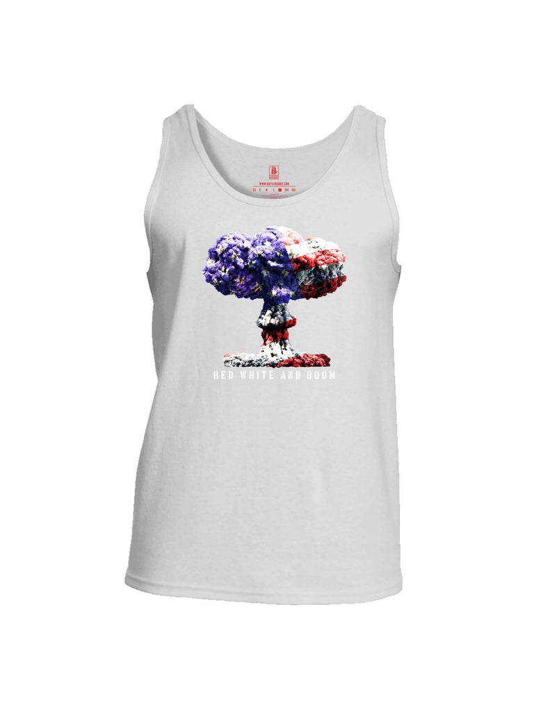 Battleraddle Red White And Boom Mens Cotton Tank Top shirt|custom|veterans|Apparel-Mens Tank Top-Cotton