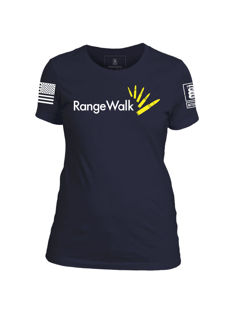 Battleraddle Range Walk Womens Cotton Crew Neck T Shirt