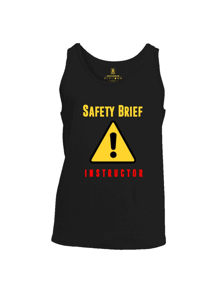 Battleraddle Safety Brief Instructor Mens Cotton Tank Top shirt|custom|veterans|Apparel-Mens Tank Top-Cotton