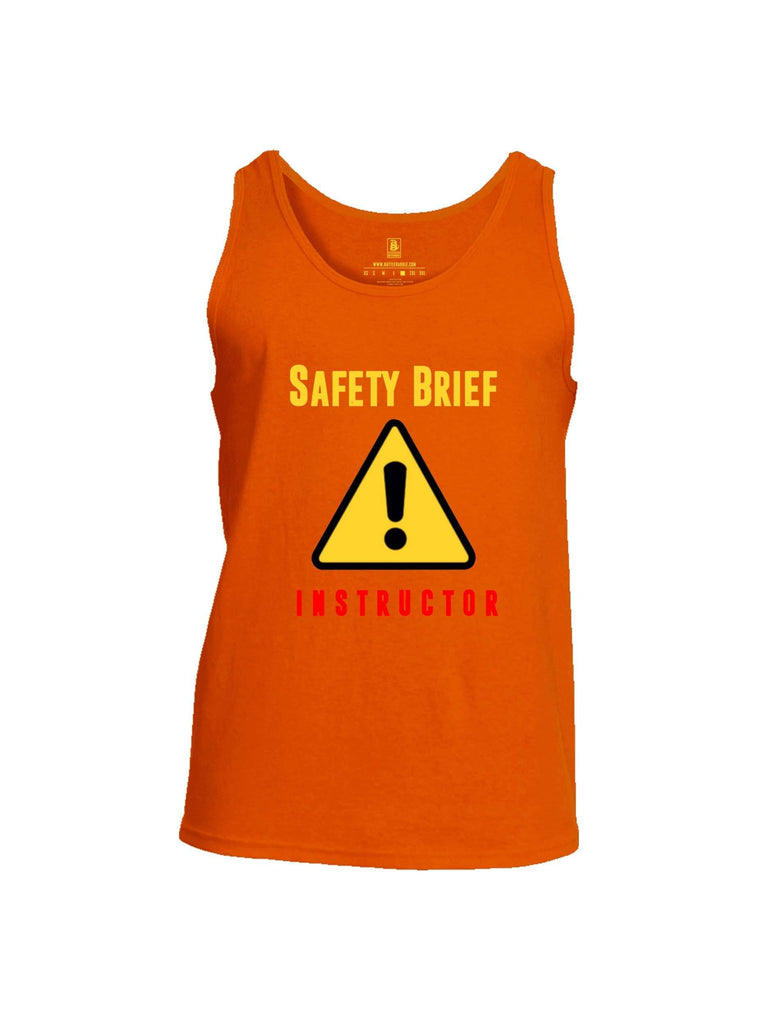 Battleraddle Safety Brief Instructor Mens Cotton Tank Top shirt|custom|veterans|Apparel-Mens Tank Top-Cotton