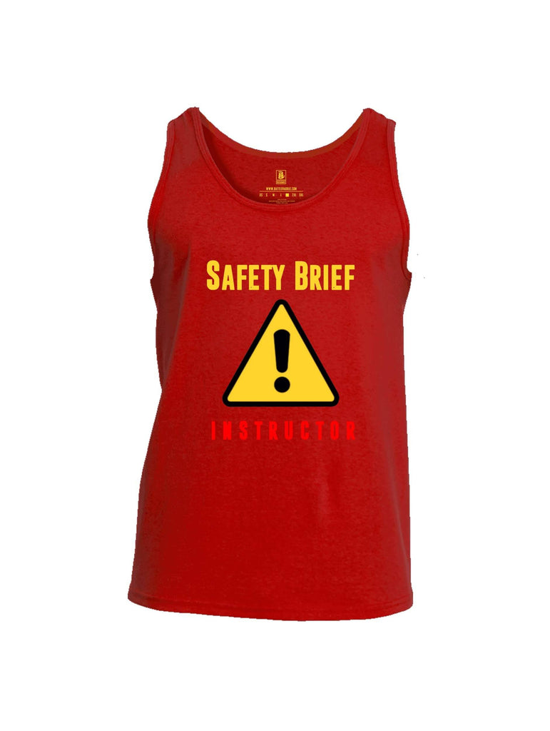 Battleraddle Safety Brief Instructor Mens Cotton Tank Top shirt|custom|veterans|Apparel-Mens Tank Top-Cotton