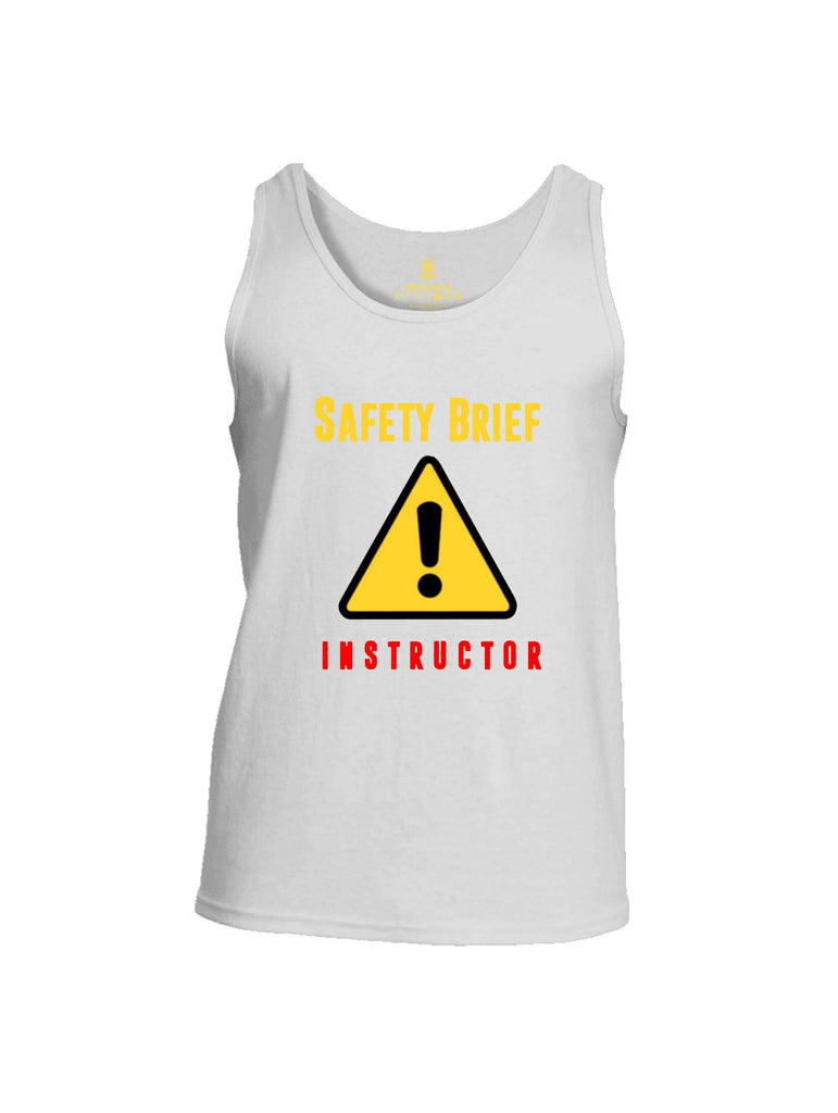 Battleraddle Safety Brief Instructor Mens Cotton Tank Top shirt|custom|veterans|Apparel-Mens Tank Top-Cotton
