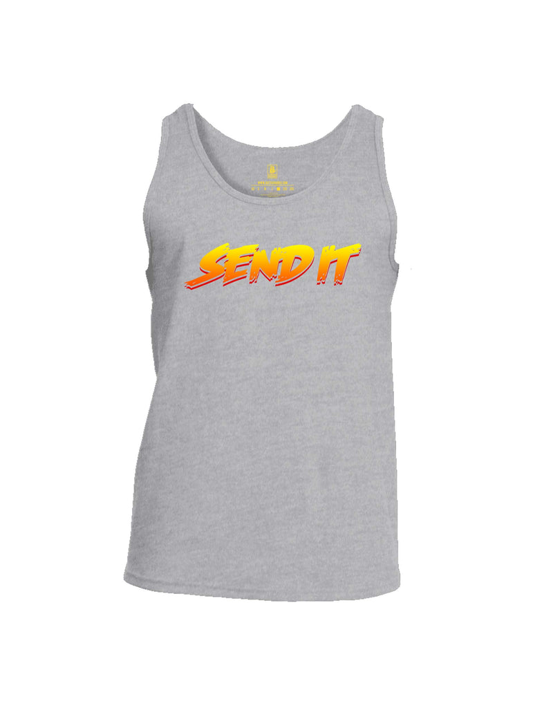 Battleraddle Send It Mens Cotton Tank Top