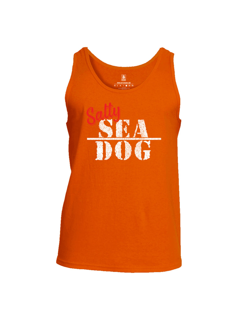 Battleraddle Salty Sea Dog Mens Cotton Tank Top