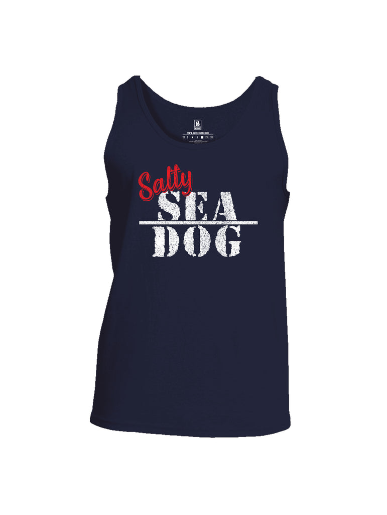 Battleraddle Salty Sea Dog Mens Cotton Tank Top