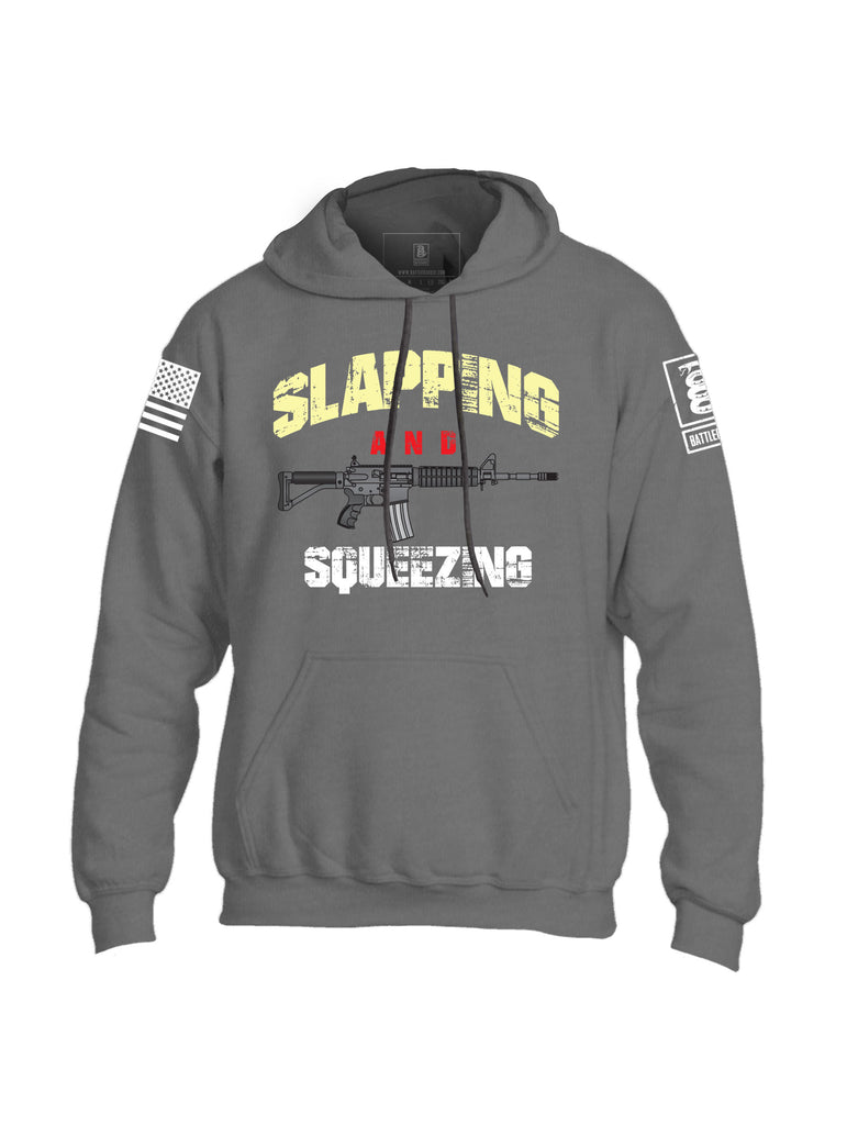 Battleraddle Slapping And Squeezing Mens Blended Hoodie With Pockets