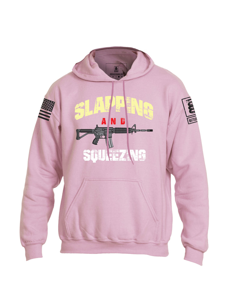 Battleraddle Slapping And Squeezing Mens Blended Hoodie With Pockets