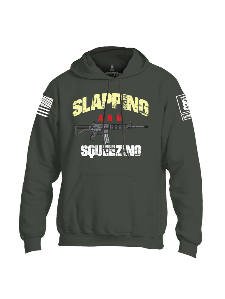 Battleraddle Slapping And Squeezing Mens Blended Hoodie With Pockets