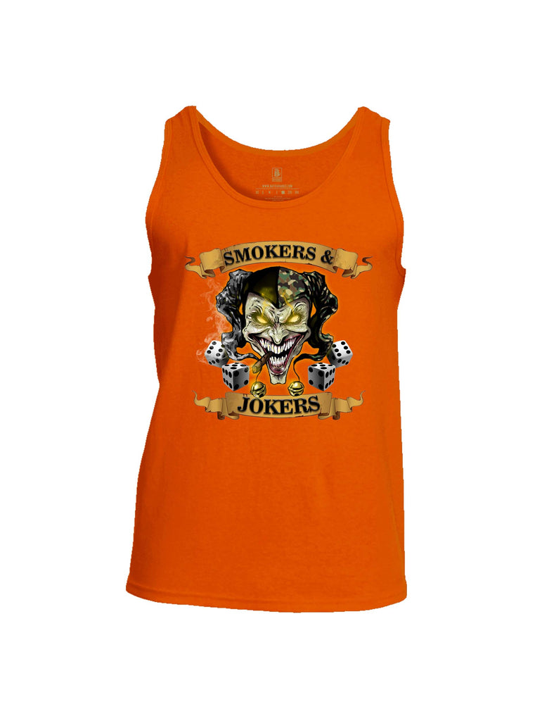 Battleraddle Smokers And Jokers Mens Cotton Tank Top