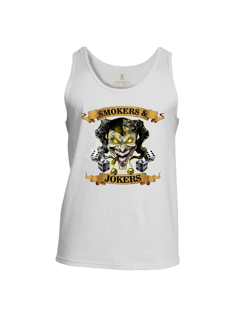 Battleraddle Smokers And Jokers Mens Cotton Tank Top