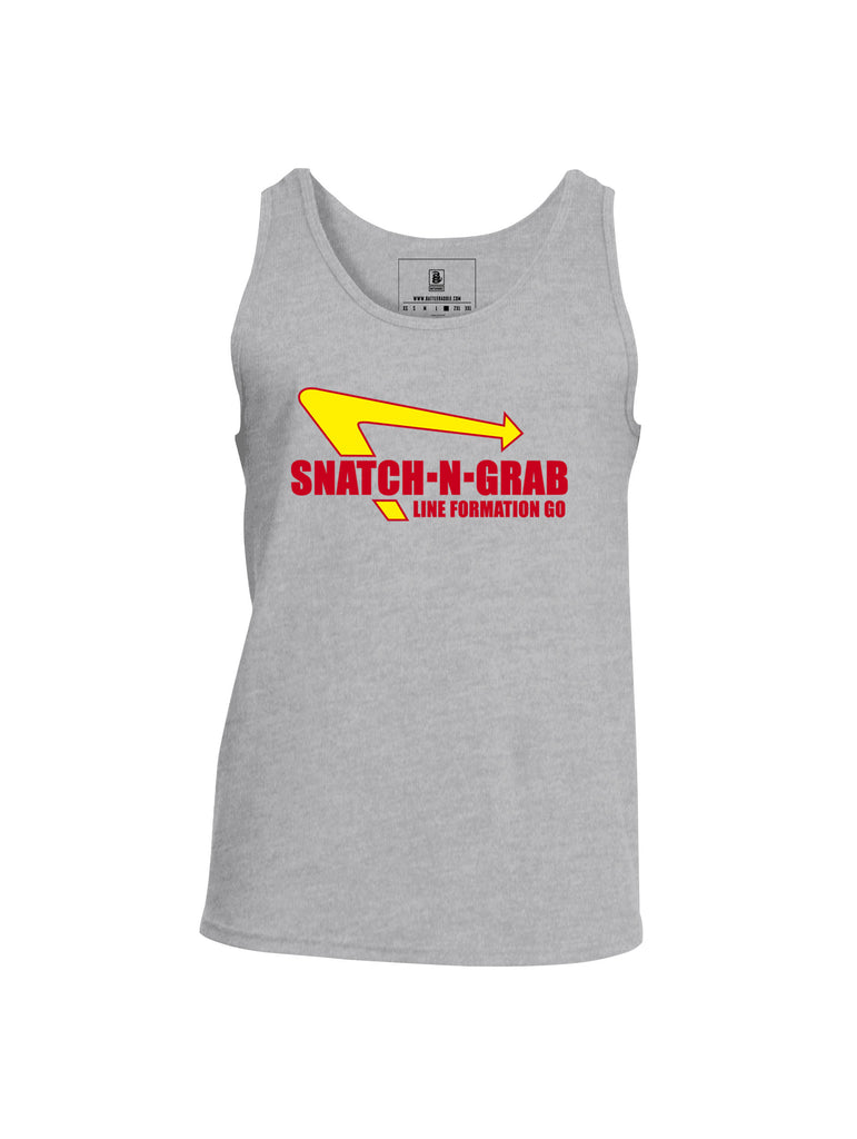 Battleraddle Snatch-N-Grab Line Formation Go Mens Cotton Tank Top