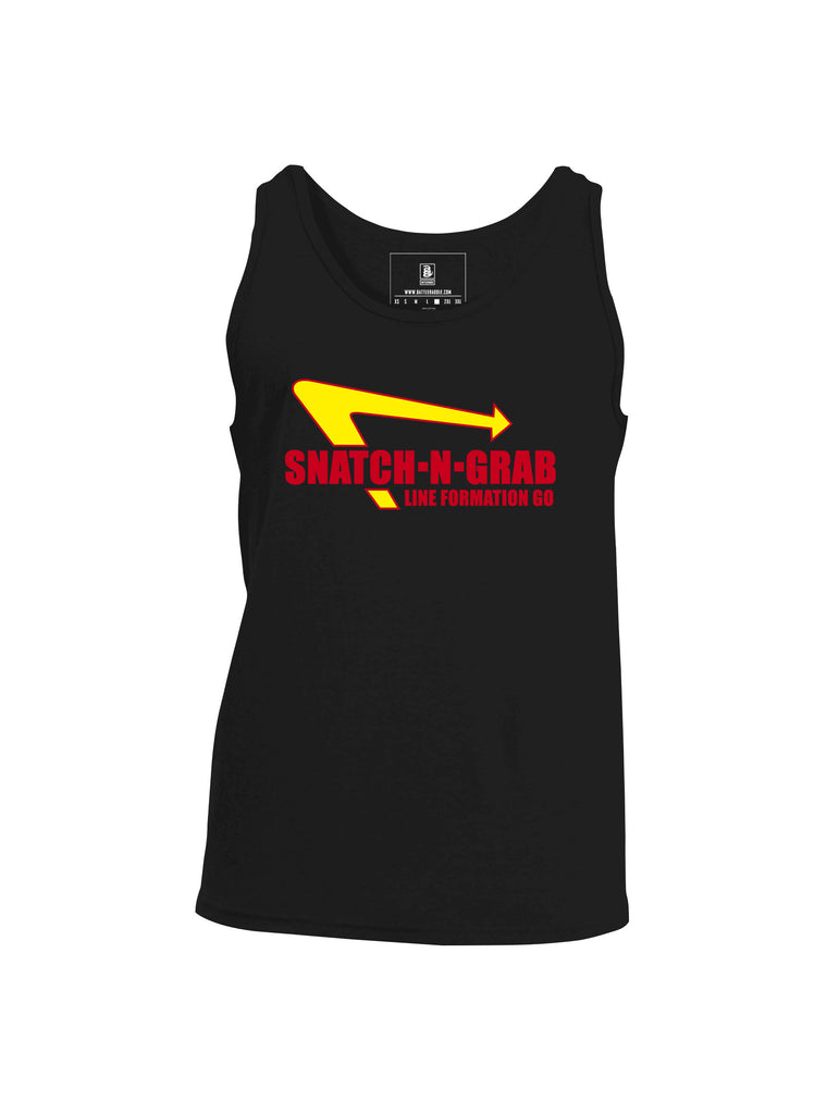 Battleraddle Snatch-N-Grab Line Formation Go Mens Cotton Tank Top