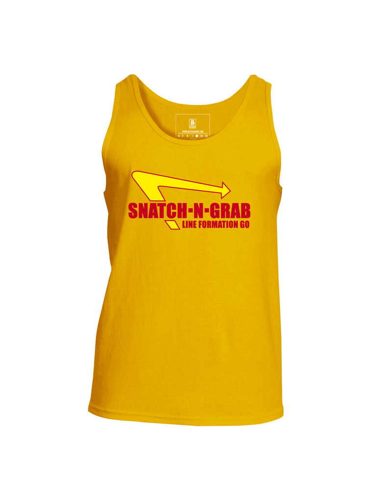 Battleraddle Snatch-N-Grab Line Formation Go Mens Cotton Tank Top