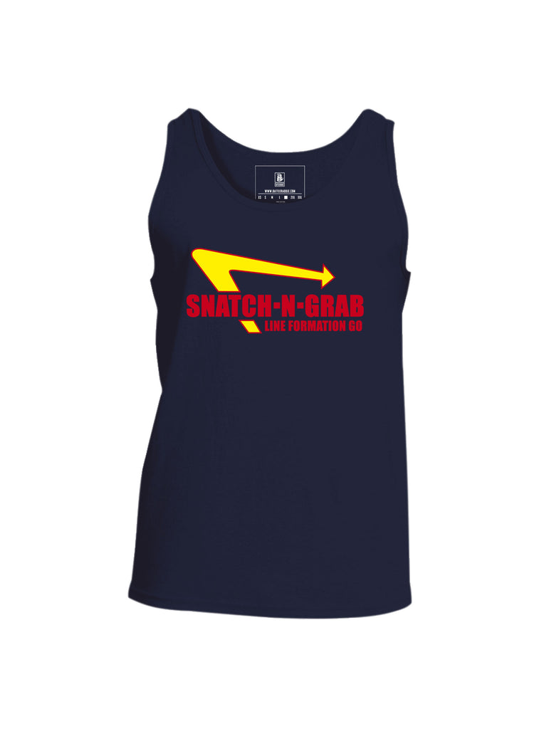 Battleraddle Snatch-N-Grab Line Formation Go Mens Cotton Tank Top