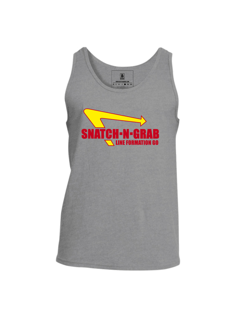 Battleraddle Snatch-N-Grab Line Formation Go Mens Cotton Tank Top