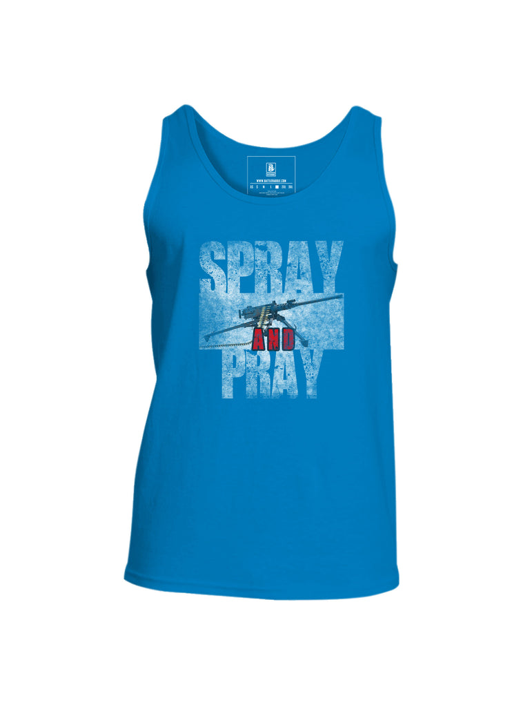 Battleraddle Spray And Pray Mens Cotton Tank Top