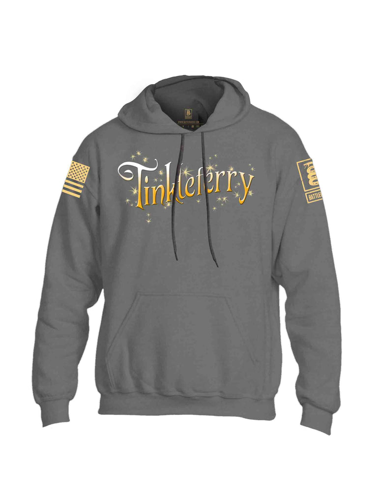 Battleraddle Tinkleferry Yellow Sleeve Print Mens Blended Hoodie With Pockets