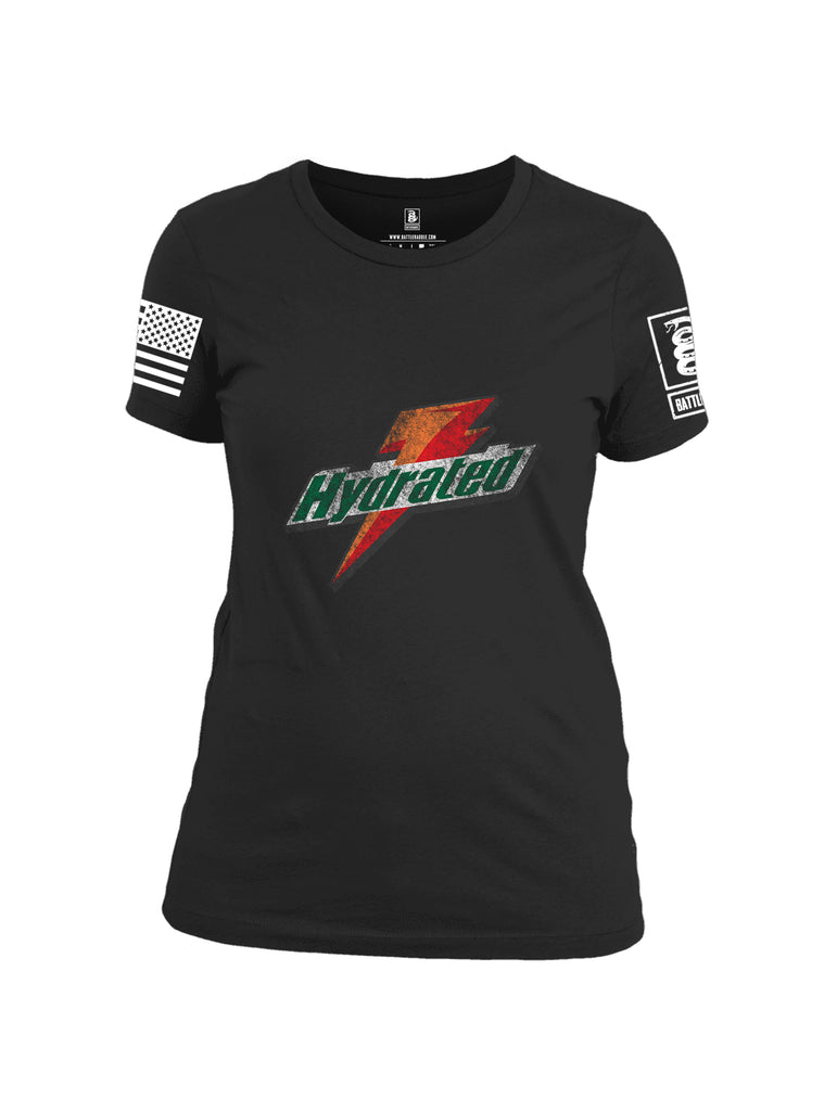 Battleraddle Gatorade Hydrated Women Cotton Crew Neck T-Shirt