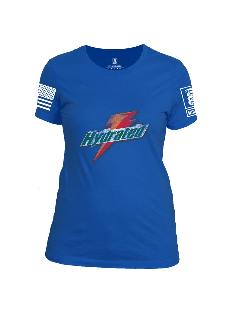 Battleraddle Gatorade Hydrated Women Cotton Crew Neck T-Shirt