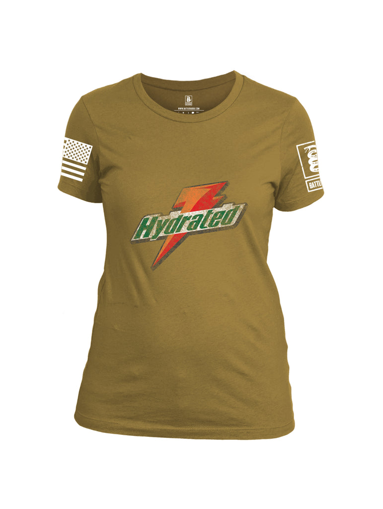 Battleraddle Gatorade Hydrated Women Cotton Crew Neck T-Shirt