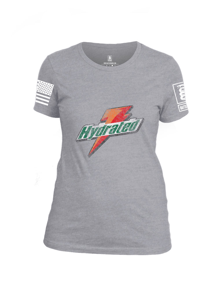 Battleraddle Gatorade Hydrated Women Cotton Crew Neck T-Shirt