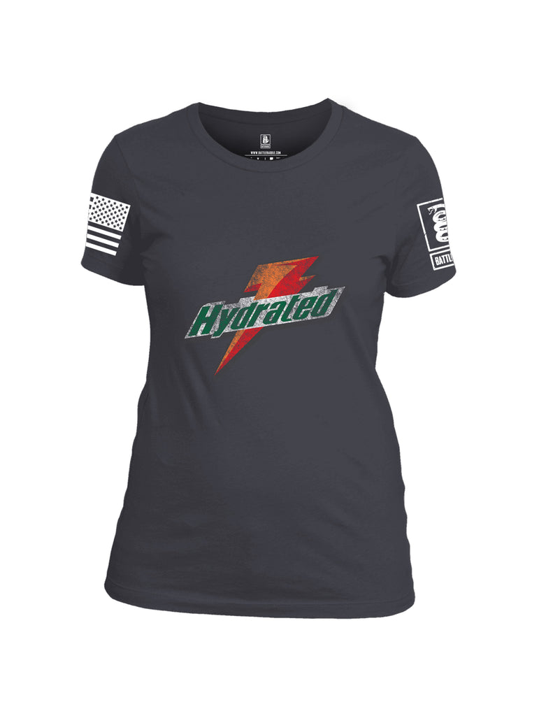 Battleraddle Gatorade Hydrated Women Cotton Crew Neck T-Shirt