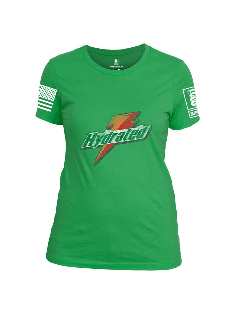 Battleraddle Gatorade Hydrated Women Cotton Crew Neck T-Shirt