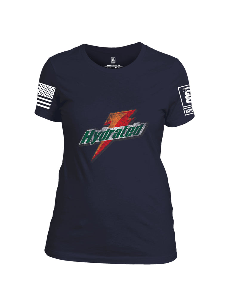 Battleraddle Gatorade Hydrated Women Cotton Crew Neck T-Shirt
