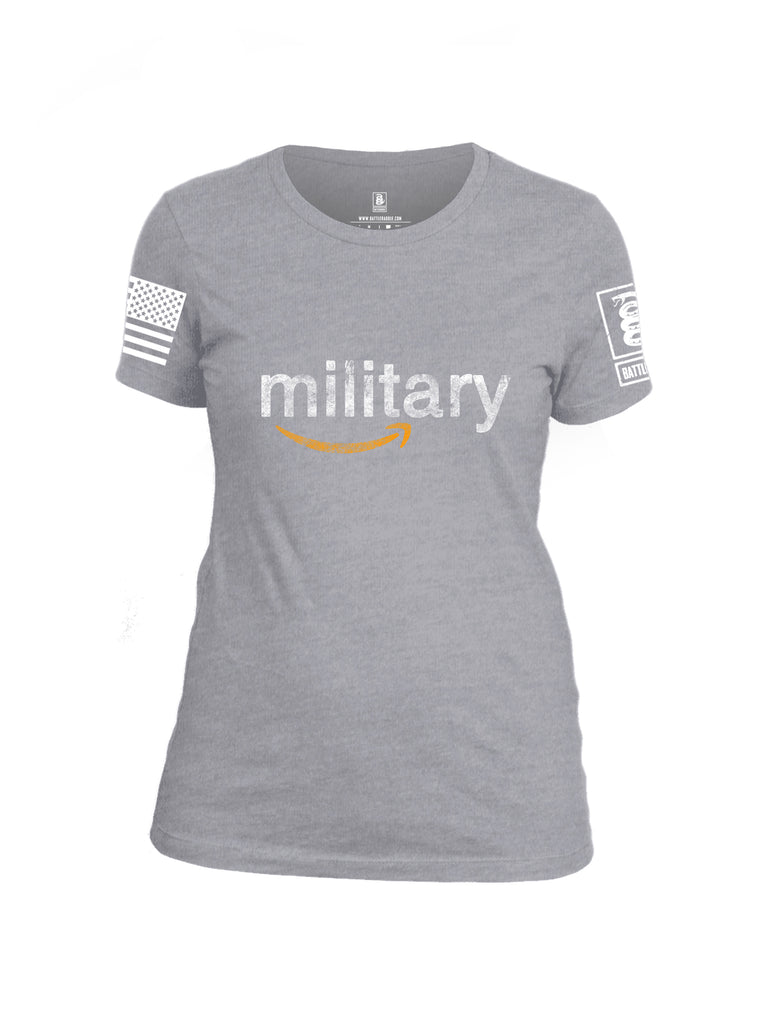 Battleraddle Military  Women Cotton Crew Neck T-Shirt