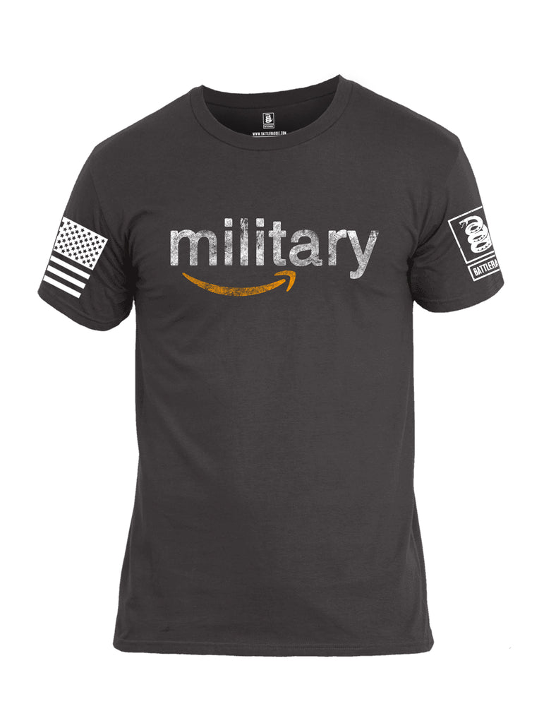 Battleraddle Military  Men Cotton Crew Neck T-Shirt