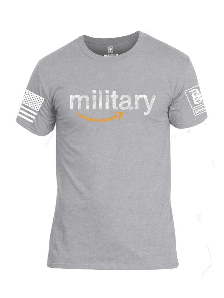 Battleraddle Military  Men Cotton Crew Neck T-Shirt