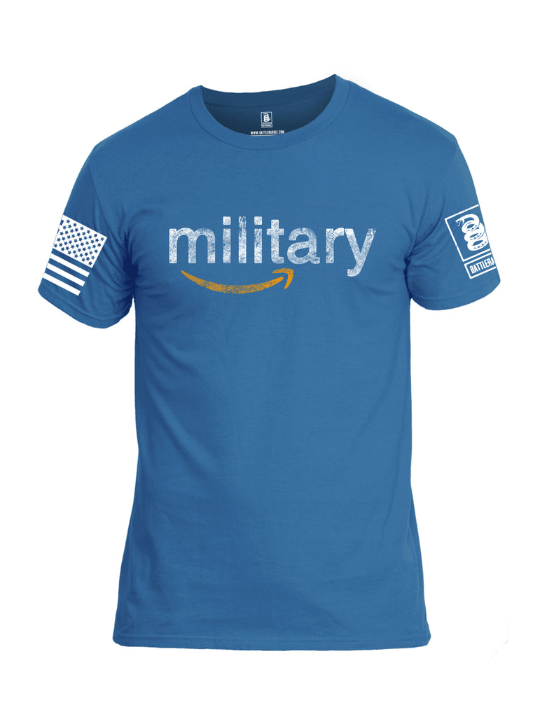 Battleraddle Military  Men Cotton Crew Neck T-Shirt
