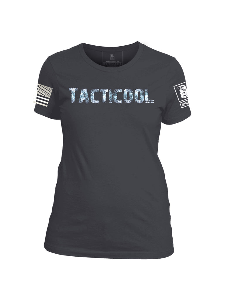 Battleraddle Tacticool Womens Cotton Crew Neck T Shirt