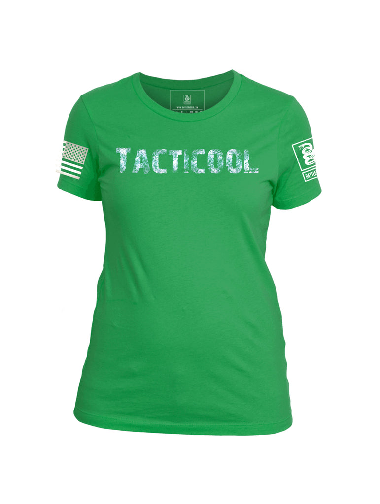 Battleraddle Tacticool Womens Cotton Crew Neck T Shirt