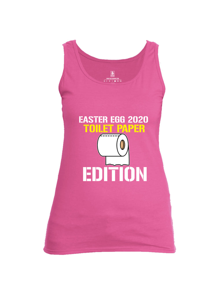 Battleraddle Easter Egg 2020 Toilet Paper Edition Womens Cotton Tank Top