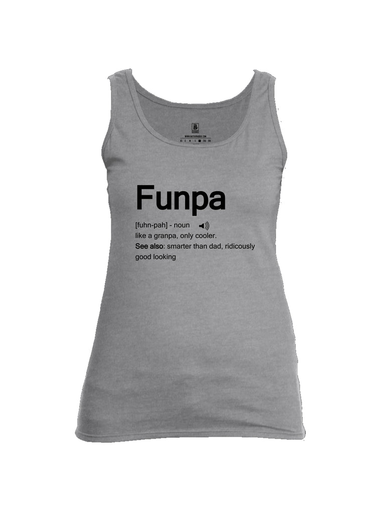 Battleraddle Funpa Womens Cotton Tank Top