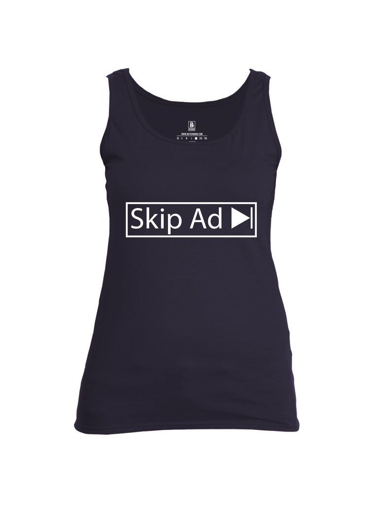 Battleraddle Skip Ad Womens Cotton Tank Top
