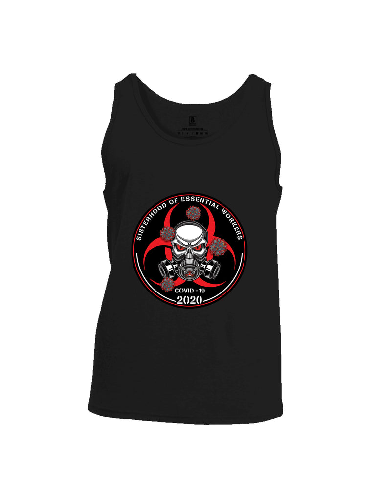 Battleraddle Sisterhood Of Essential Workers COVID 19 2020 Mens Cotton Tank Top