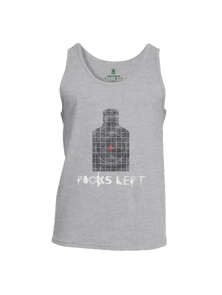 Battleraddle Zero Fucks Left Men Cotton Cotton Tank Top