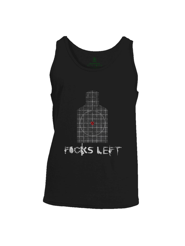 Battleraddle Zero Fucks Left Men Cotton Cotton Tank Top